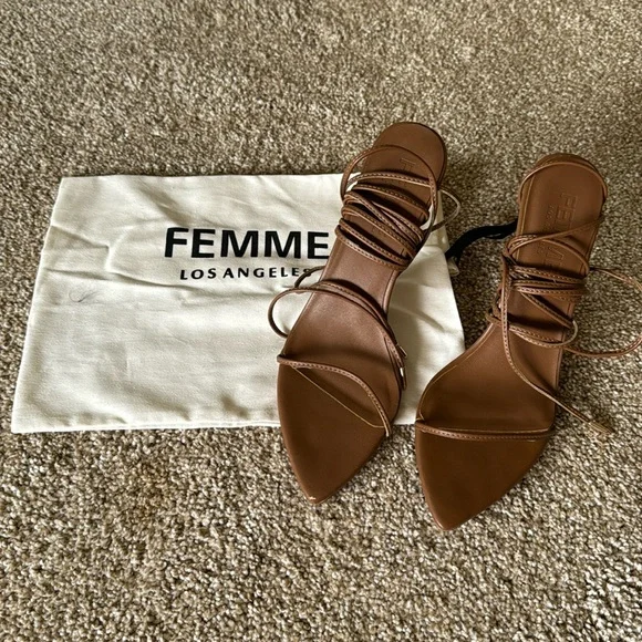 Femme LA Strappy Heel - Picture 1 of 7